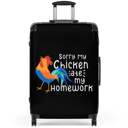 Chicken Farmer Gift Funny Chickens Country Farm Suitcases