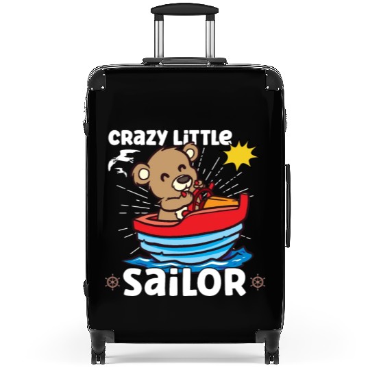 Sailing Sailboat Boating Kid Child Yacht Boat Suitcases