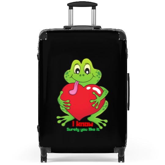 soulmate my bestie Suitcases