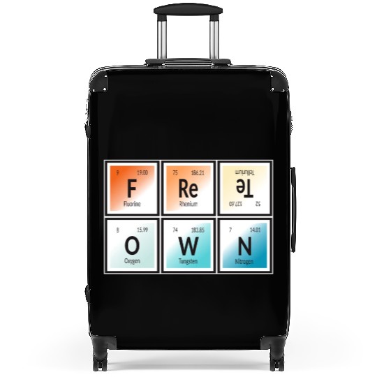 Freetown | Periodic Table of Elements Suitcases