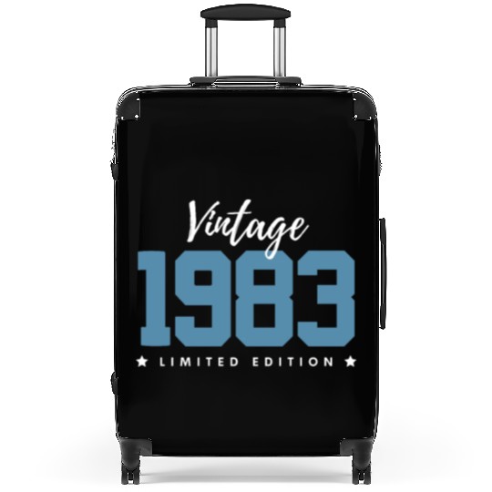 40 Years Vintage 1983 Retro 40th Birthday Suitcases