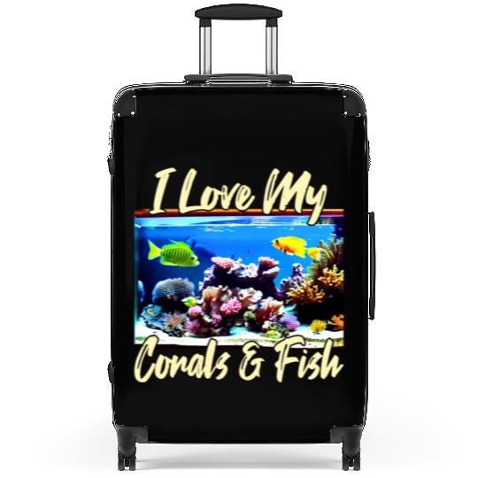 Saltwater aquarium coral fish Suitcases