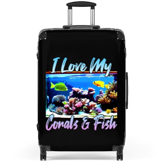 Saltwater aquarium coral fish Suitcases