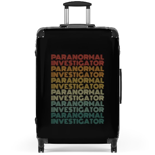 Ghost Hunting Paranormal Investigator Suitcases