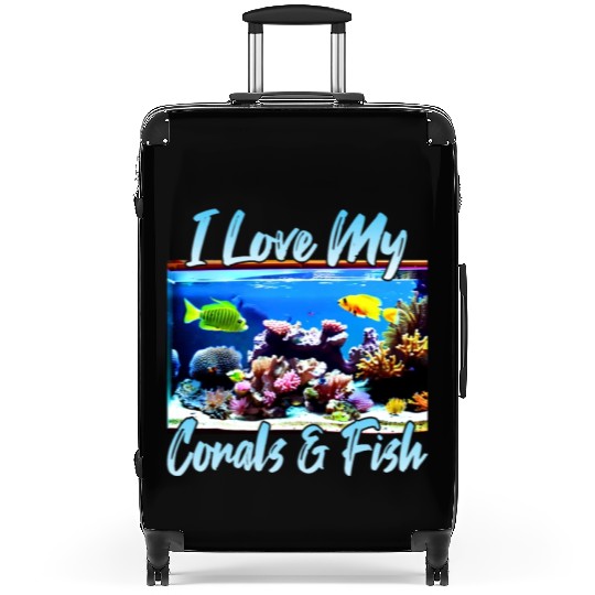 Saltwater aquarium coral fish Suitcases
