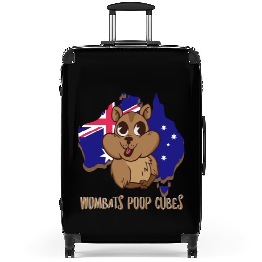 Wombats Poop Cubes For A Wombat Lover Suitcases