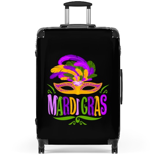 Mardi Gras Fun Mardi Gras Party 2023 Suitcases