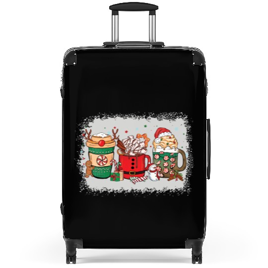 Christmas Hot Chocolate Cup Suitcases