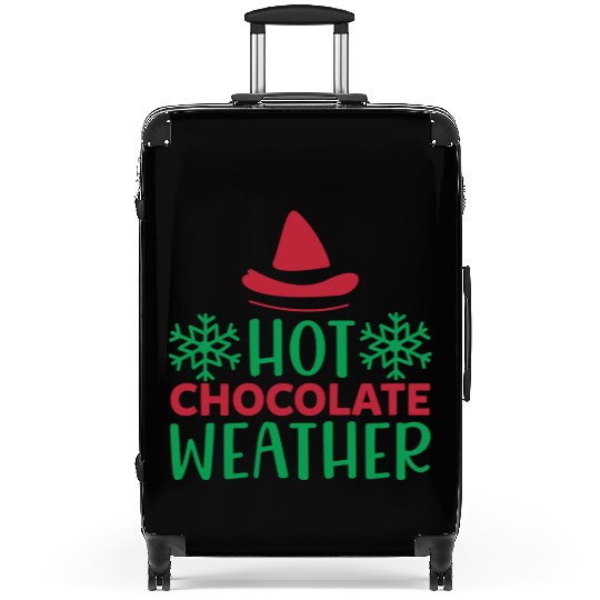 Hot chocolate weather Suitcases