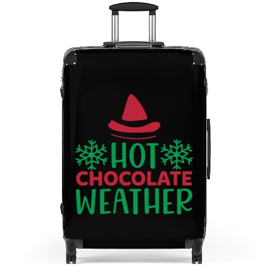 Hot chocolate weather Suitcases