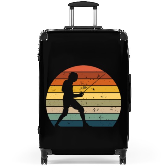Retro fencing Suitcases