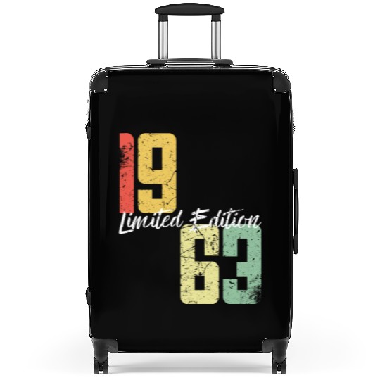 60 Years Vintage 1963 Retro 60th Birthday Suitcases