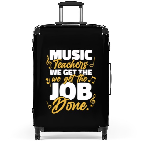 Music Teacher music nout Suitcases