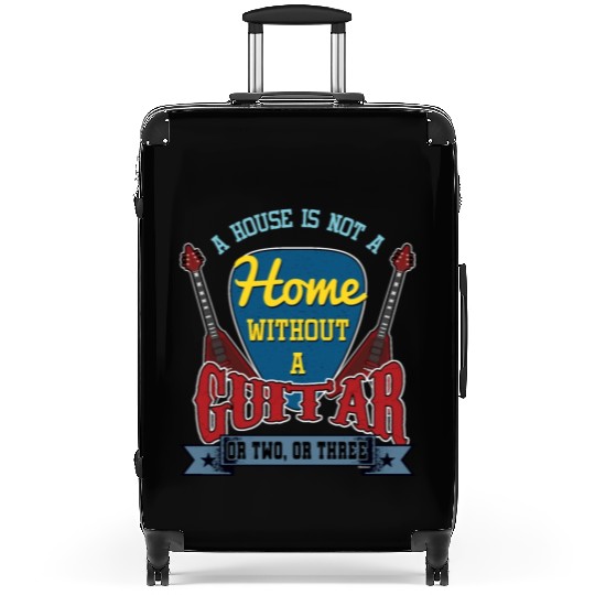 Guitar Collector Collection Guitarist Band Rock Suitcases