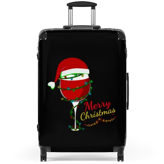 Merry Christmas Suitcases / Christmas Lights