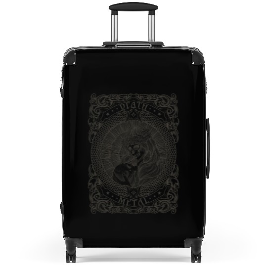 Goth Satan Rock Festivals Black Heavy Death Metal Suitcases