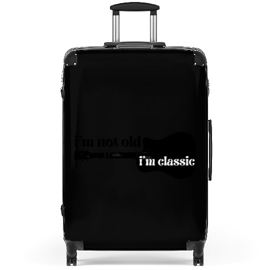 Funny Guitar Design For Men Women Guitarist Guitar Suitcases