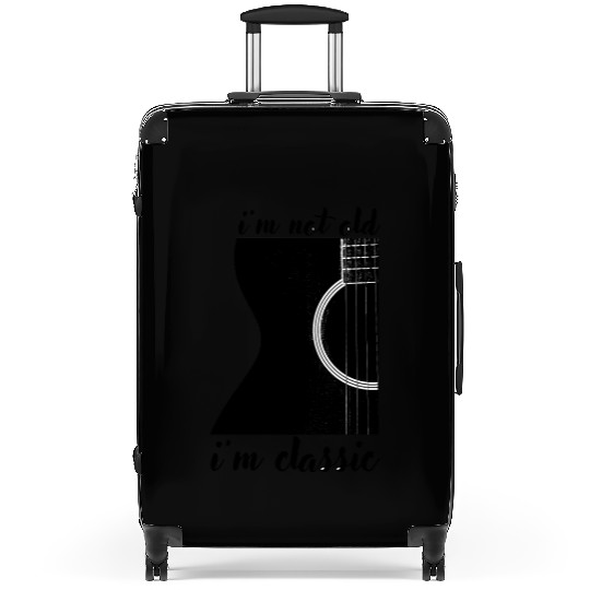 Funny Guitar Design For Men Women Guitarist Guitar Suitcases