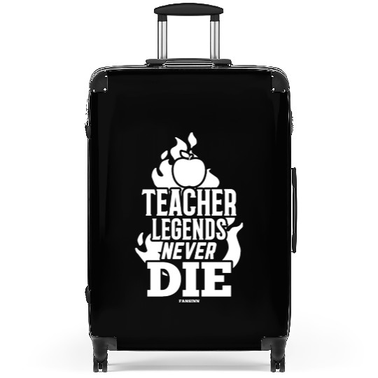 Teacher Legends Never Die Suitcases