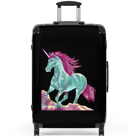UNICORN IN THE CLOUDS Suitcases