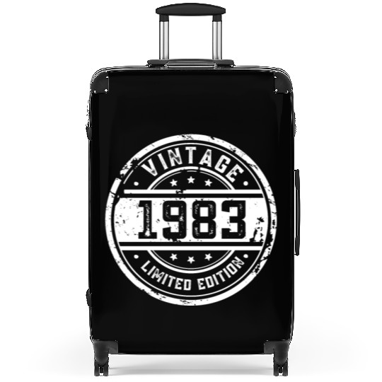 40 Years Vintage 1983 Retro 40th Birthday Suitcases
