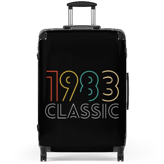 40 Years Vintage 1983 Retro 40th Birthday Suitcases