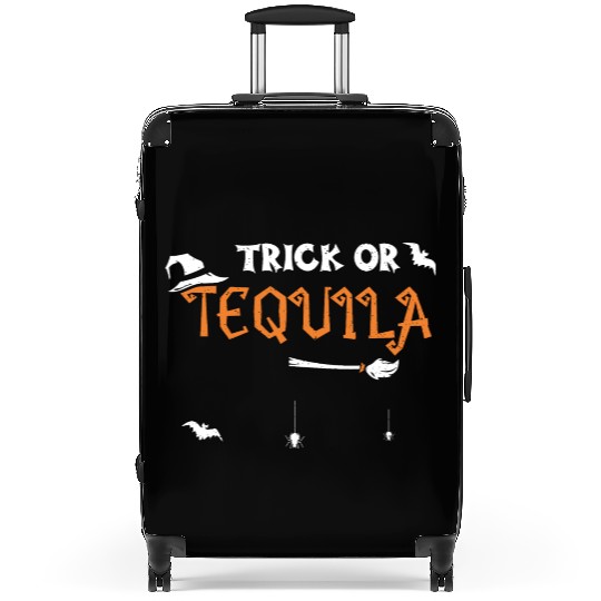 Trick or Tequila - Halloween Suitcases