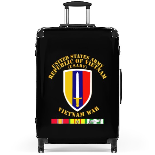 Army US Army Vietnam USARV Vietnam War w SVC Suitcases