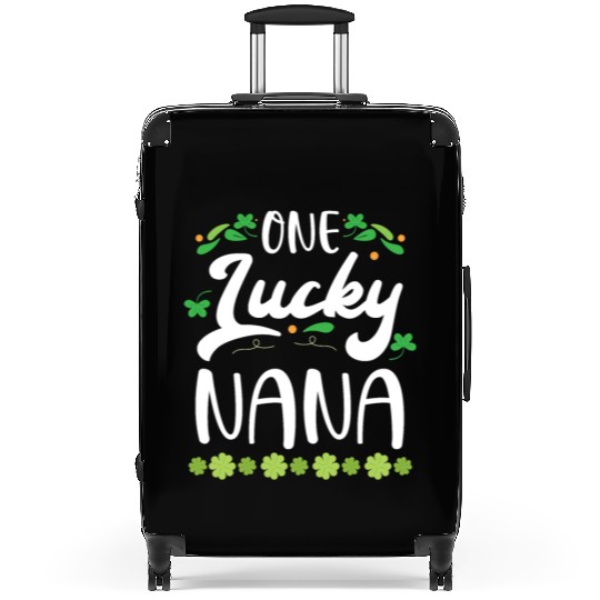 One Lucky Nana Grandma Granny St. Patricks Day Suitcases