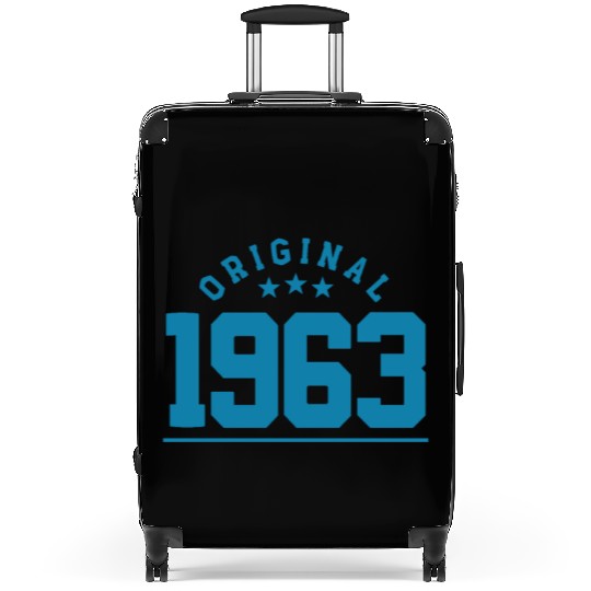 60 Years Vintage 1963 Retro 60th Birthday Suitcases