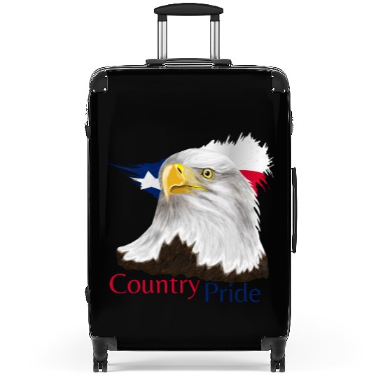 Texas Eagle Suitcases