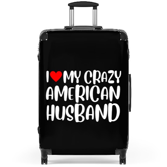 I Love My Crazy American Husband, Married Couple Suitcases