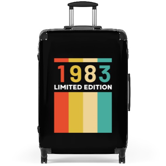 40 Years Vintage 1983 Retro 40th Birthday Suitcases