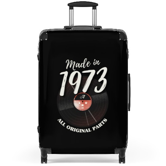 50 Years Vintage 1973 Retro 50th Birthday Suitcases