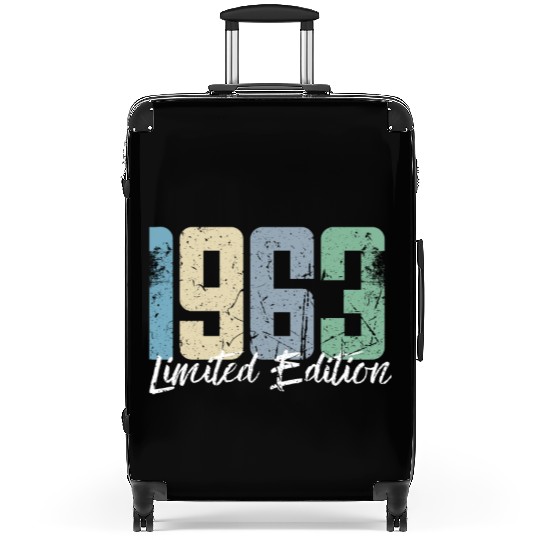 60 Years Vintage 1963 Retro 60th Birthday Suitcases