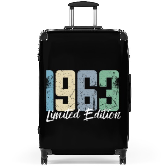 60 Years Vintage 1963 Retro 60th Birthday Suitcases