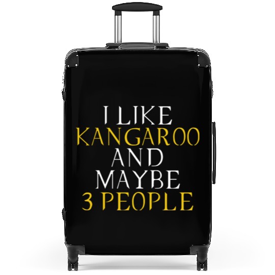 Kangaroo lovers - Kangaroo owner - i like Kangaroo Suitcases