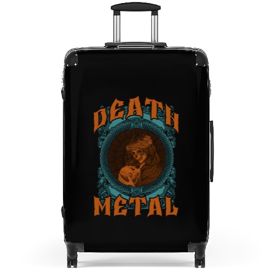 Goth Rock Satan Unicorn Festivals Death Metal Suitcases
