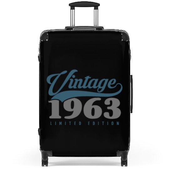 60 Years Vintage 1963 Retro 60th Birthday Suitcases
