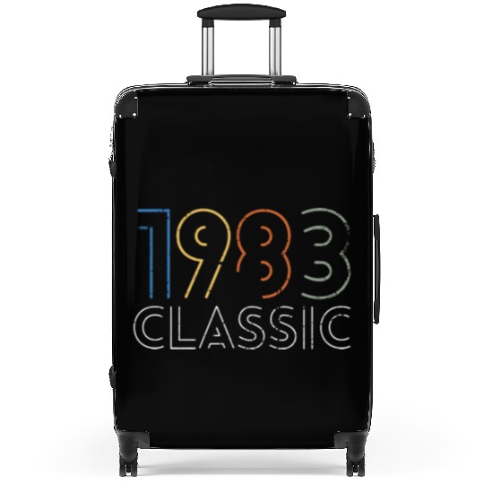 40 Years Vintage 1983 Retro 40th Birthday Suitcases