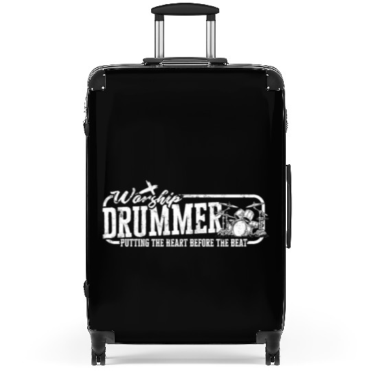 drumsticks Drum Music Christian Drummer church Suitcases