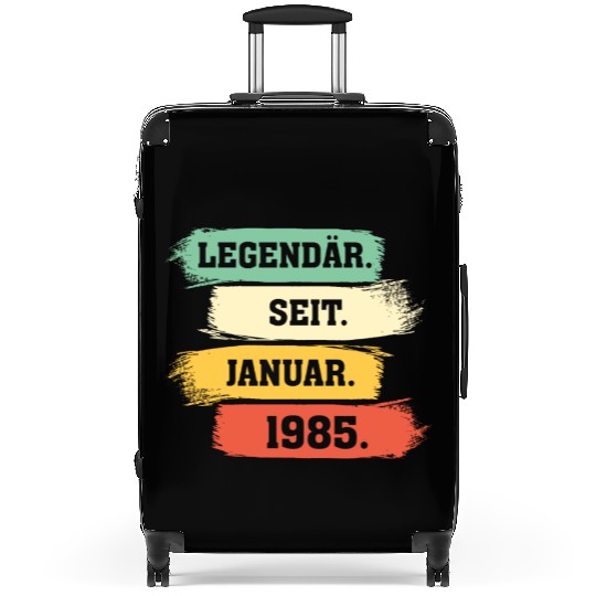 Legend Since January 1985 Suitcases