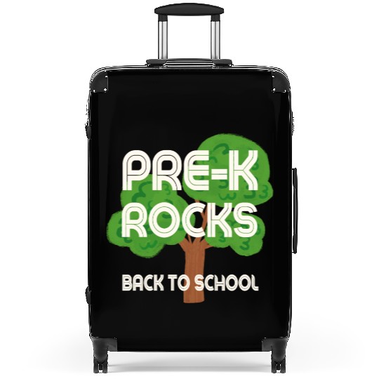 Pre-k Rocks Suitcases Cool Teachers Back To School