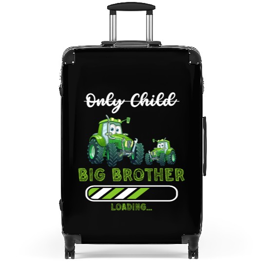 Big brother farmer tractor Suitcases