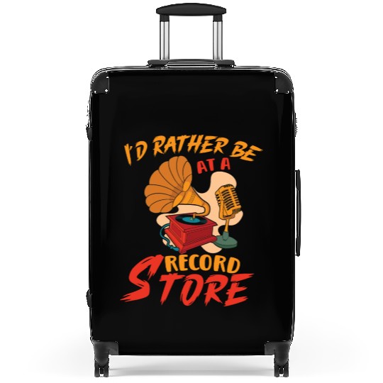 Vinyl Records LP Collector Record Lover Audiophile Suitcases
