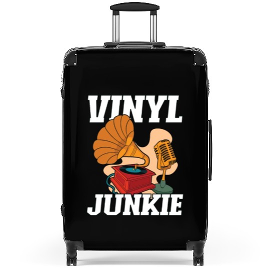 Vinyl Records LP Collector Record Lover Audiophile Suitcases