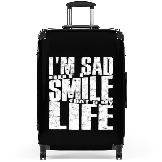 Fight Depression Prevention Mental Awareness Suitcases