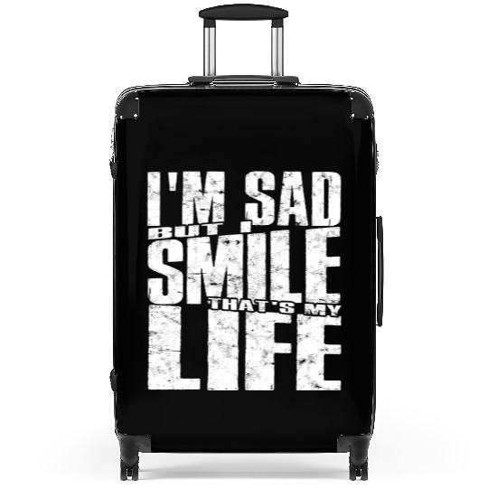 Fight Depression Prevention Mental Awareness Suitcases