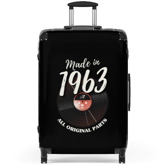 60 Years Vintage 1963 Retro 60th Birthday Suitcases