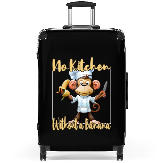 Banana Vibes kitchen monkey Suitcases